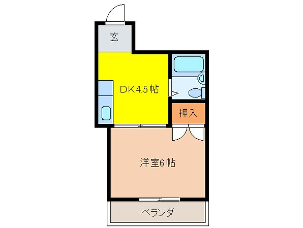 プチメゾン二葉の物件間取画像